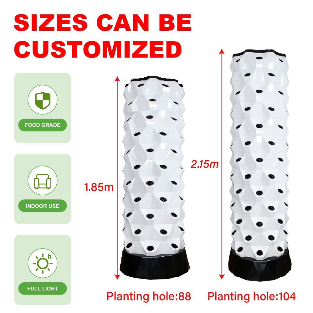 Hydroponic Tower - 현대식 30L 플라스틱 물탱크, 실내 수직