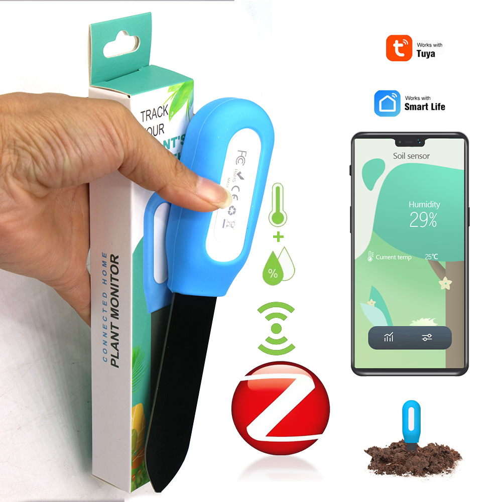 홈 가든 온실 식물용 스마트 지그비 토양 센서 꽃 수분 - Plant Sensor 리뷰 및 가격