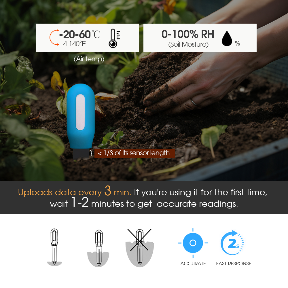 홈 가든 온실 식물용 스마트 지그비 토양 센서 꽃 수분 - Plant Sensor 리뷰 및 가격