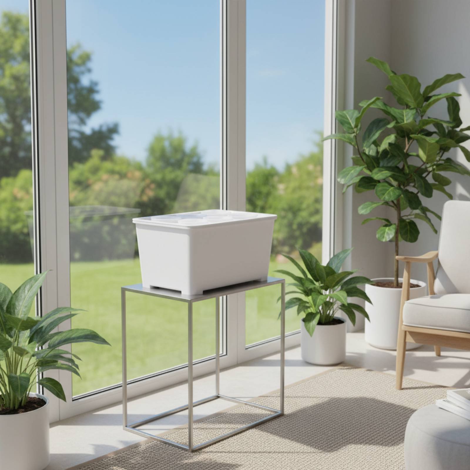 수경재배 박스 햇빛에 적합한 수경재배 상자 씨앗 포드  - Indoor Garden Kit 리뷰 및 가격