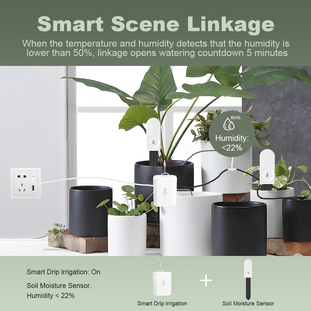 5개입 ZigBee 3.0 토양 수분 측정기 편리한 정 - Plant Sensor 리뷰 및 가격