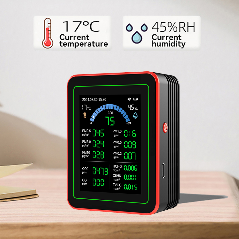 18가지 기능을 갖춘 공기질 모니터 센서, CO2 PM - Plant Sensor 리뷰 및 가격