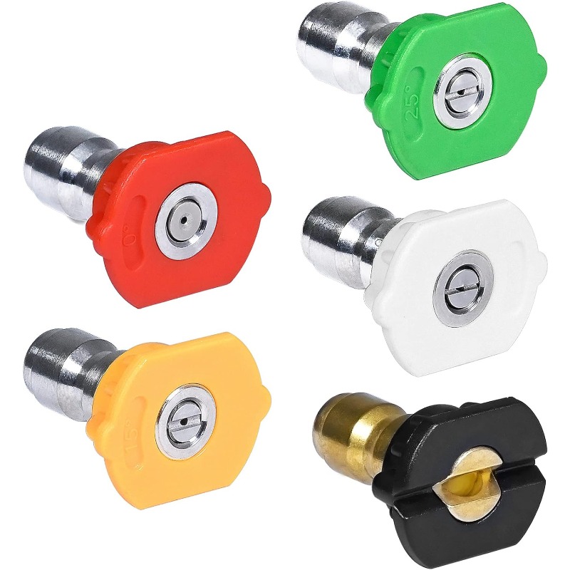5개 고압 정원 세척 스프레이 노즐 1/4인치 퀵 커넥 - Smart Garden Kit 리뷰 및 가격