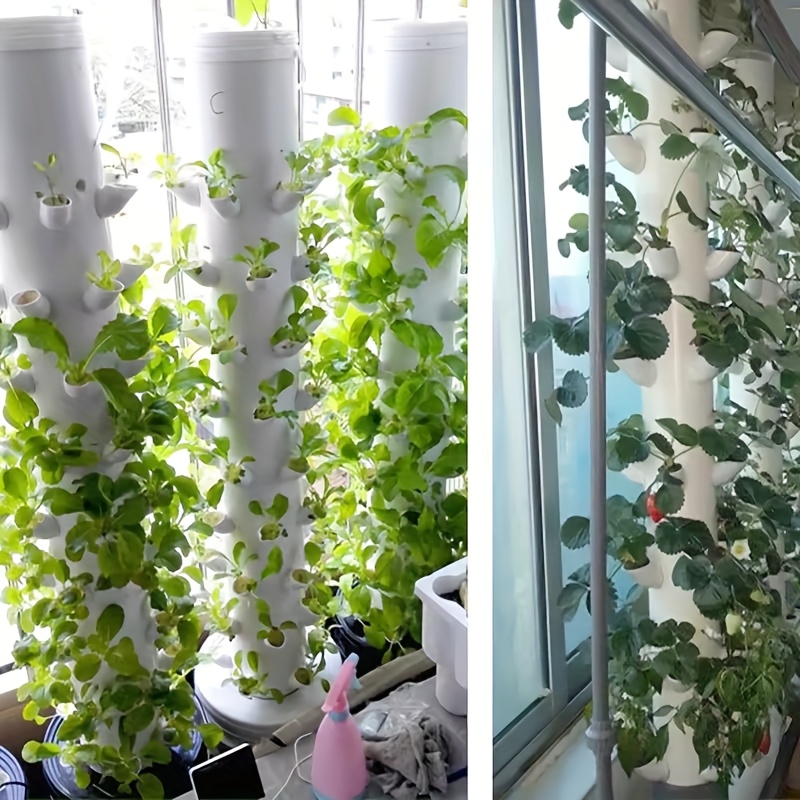 수경법 수직 타워 야채에 대 한 10set DIY 수경 - Hydroponic Grow Pod 리뷰 및 가격