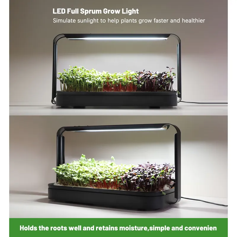 수경재배 트레이 실내 마이크로그린 씨앗 새싹 재배 시스 - Smart Garden Kit 리뷰 및 가격