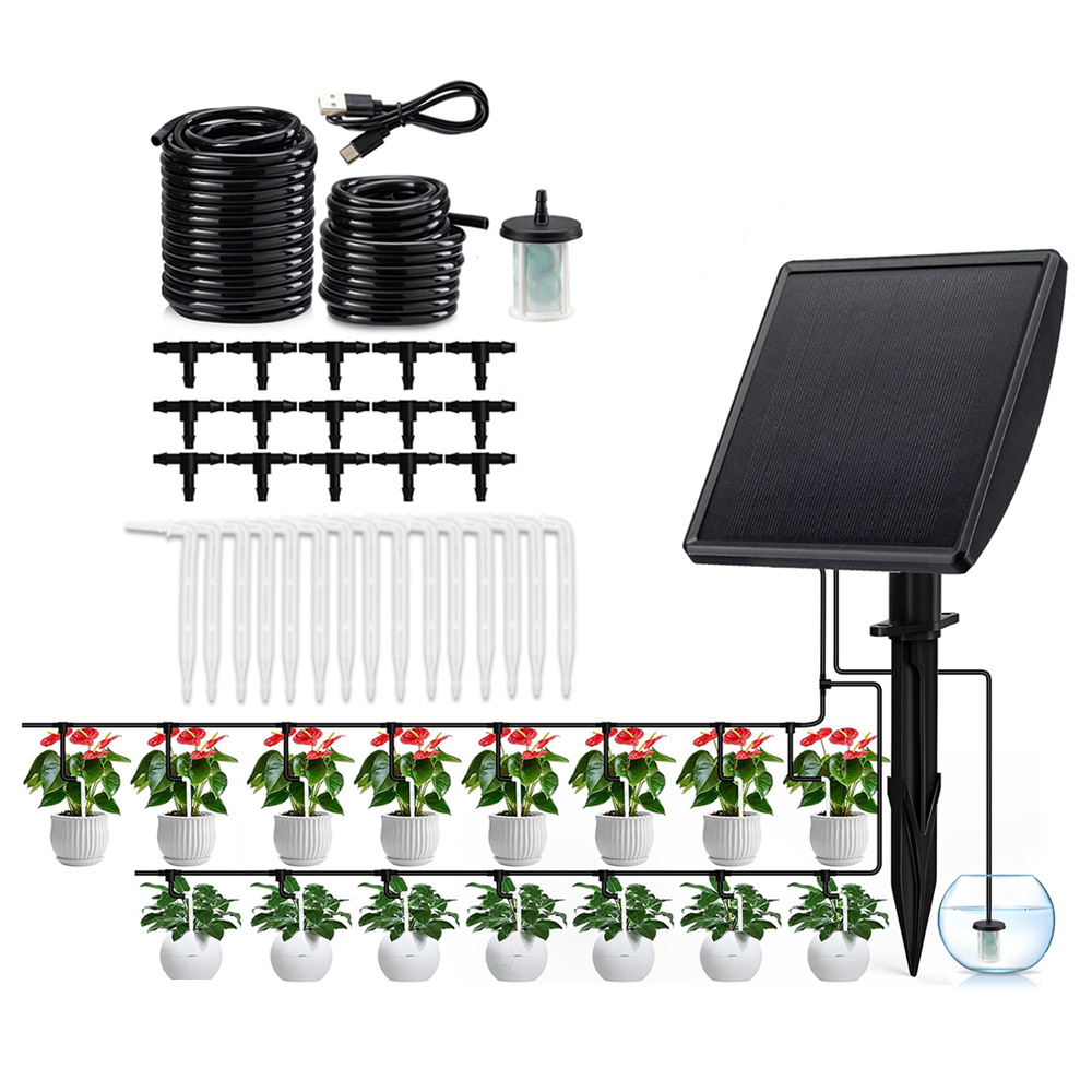 태양광 자동 드립 관수 펌프 스마트 급수 시스템 - 정 - Smart Garden System 리뷰 및 가격