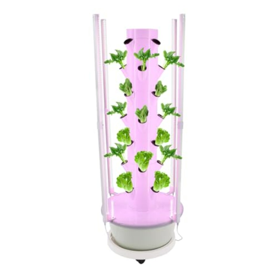 실내/실외 정원 농장 및 학교용 수경재배 타워: LED - Hydroponic Tower 리뷰 및 가격